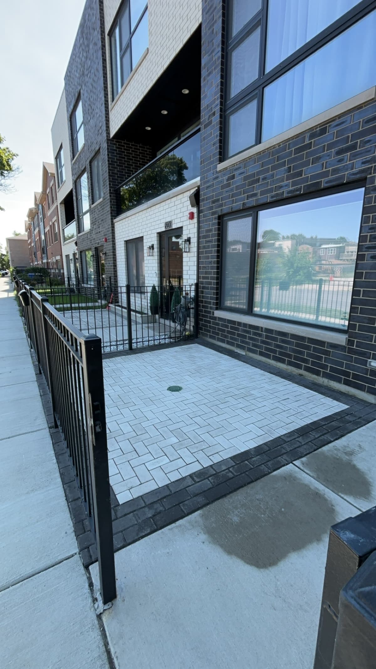 Commercial Paver Entrance — Chicago, IL