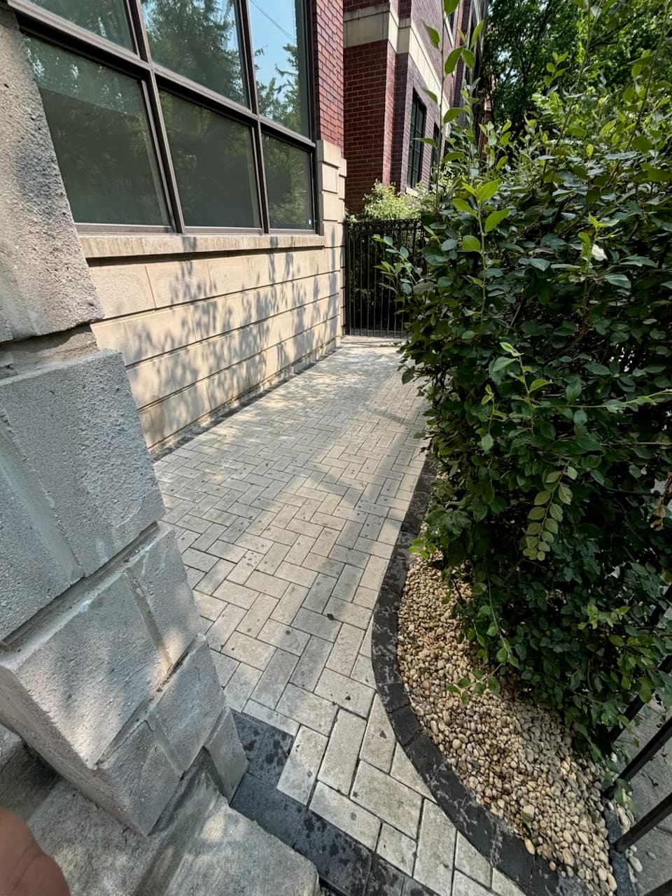 Retaining Wall & Steps — Evanston, IL